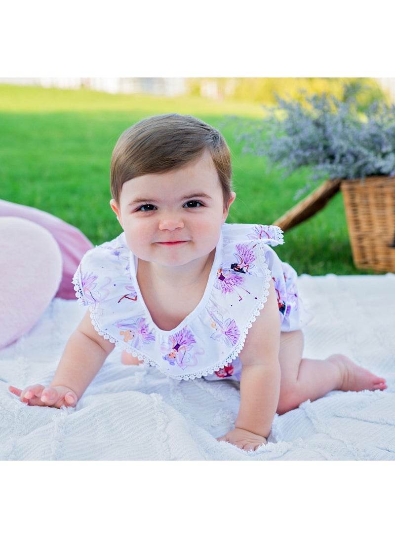 Petite Lamb Limited Edition Fairy Glitter Romper Pure Cotton - Image 3